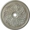 Ekena Millwork Sellek Ceiling Medallion (Fits Canopies up to 9"), Hand-Painted Flash Gold, 42 1/8"OD x 1 7/8"P CM42SKFLS - alternate 1